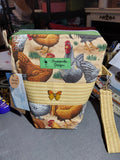 Handmade Chicken Wristlet Bag