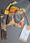 Handmade Chicken Wristlet