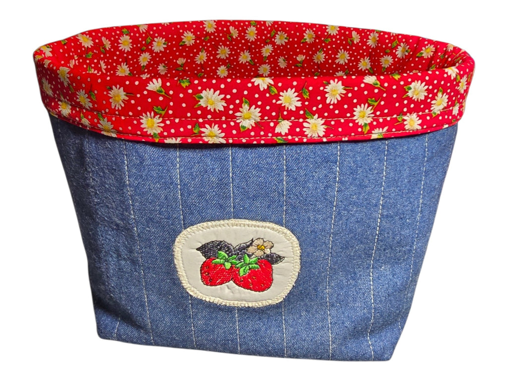Country Fabric Basket