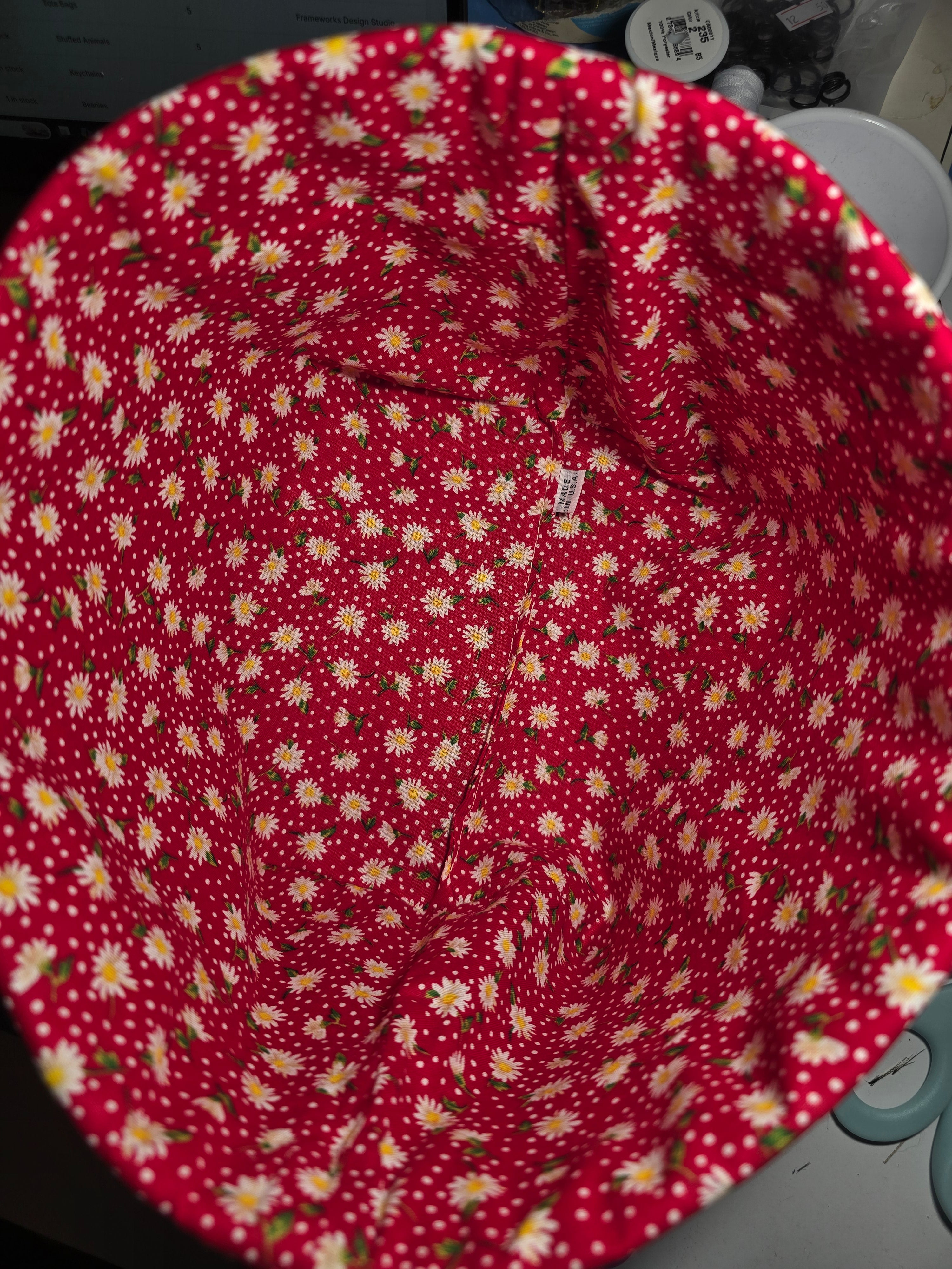 Country Fabric Basket