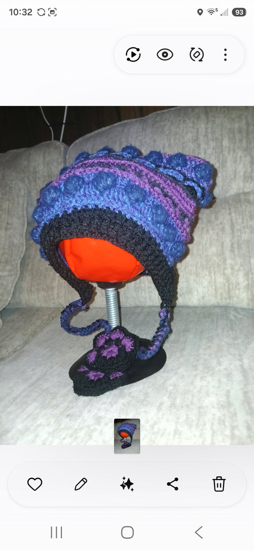 Black Cat Beanie